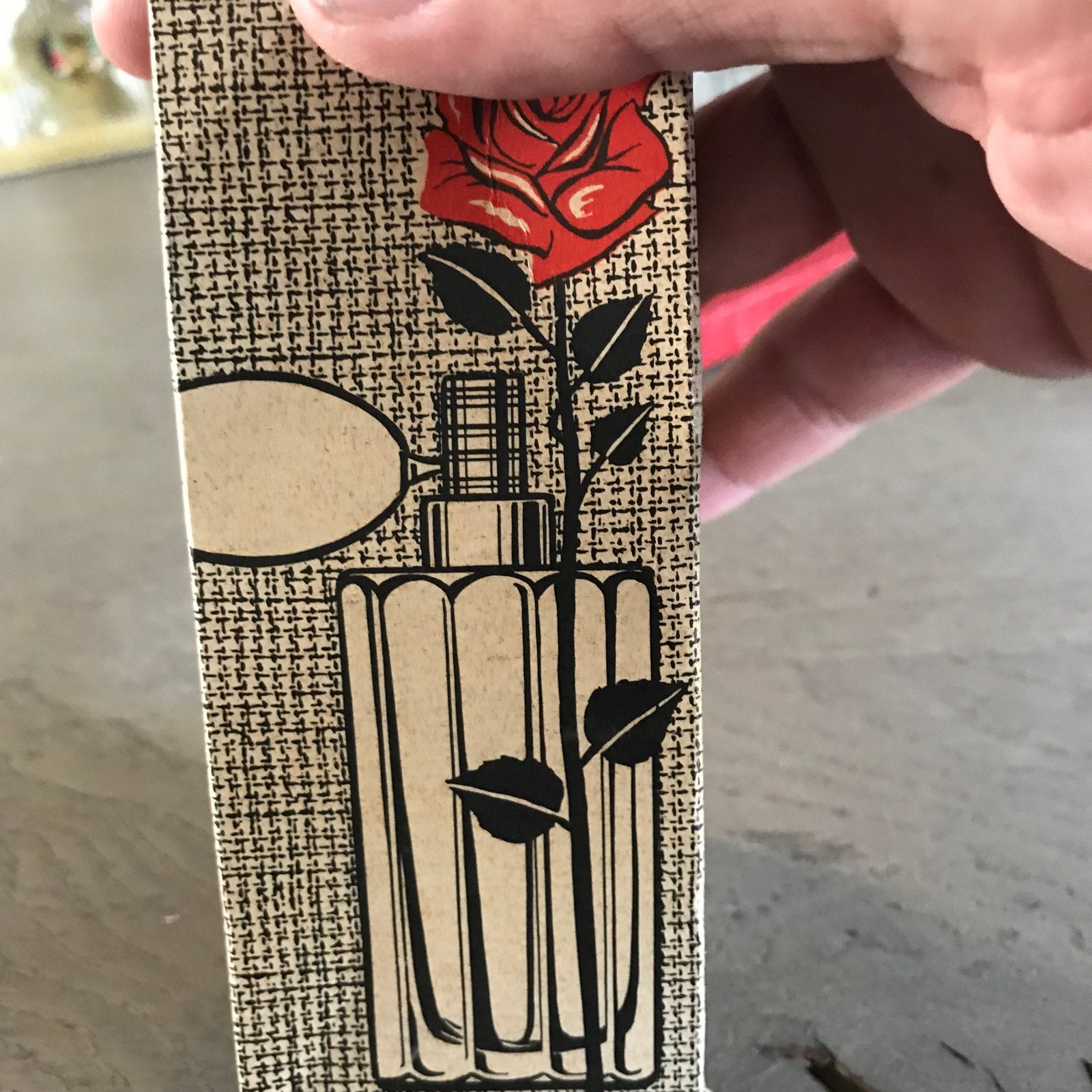 Vintage Parfum Verstuiver met Rozen Borduurwerk, Ophalen, Zo goed als nieuw