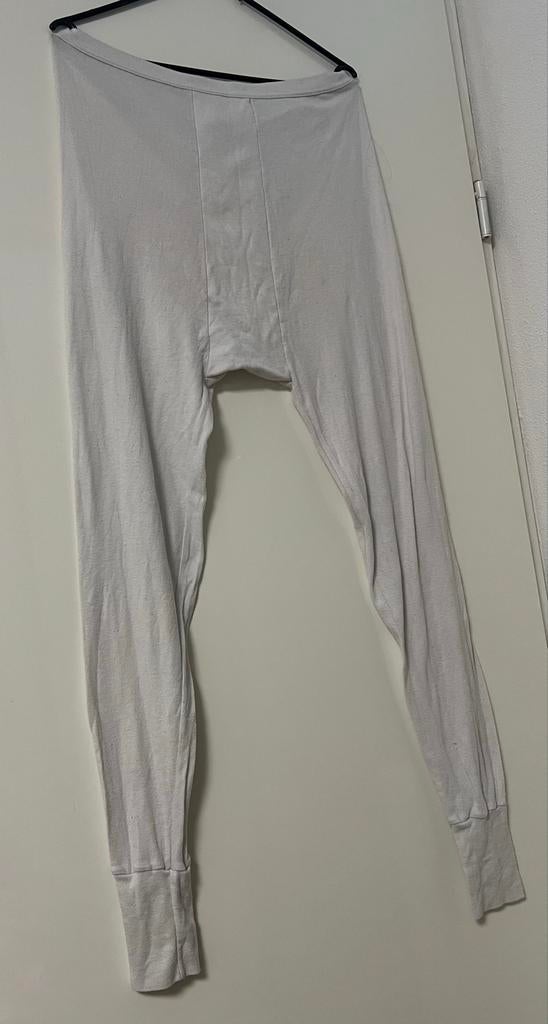 Witte thermobroek / lange onderbroek maat M, Ophalen of Verzenden, Gedragen, Overige maten