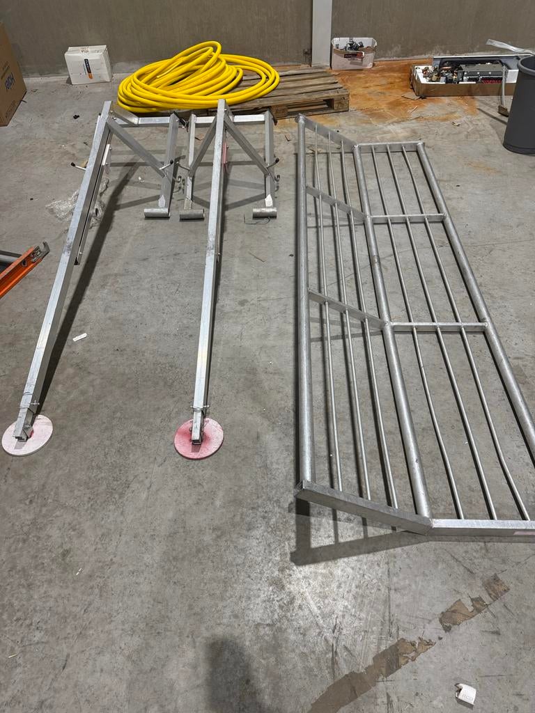 Roof Safety valbeveiliging, Ophalen, Gebruikt