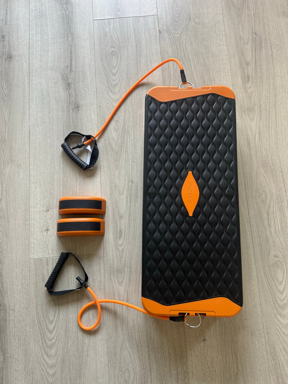 Verstelbare Fitness Aerobic Stepper / bank 3 in 1, Sport en Fitness, Ophalen, Zo goed als nieuw, Armen, Stepbank