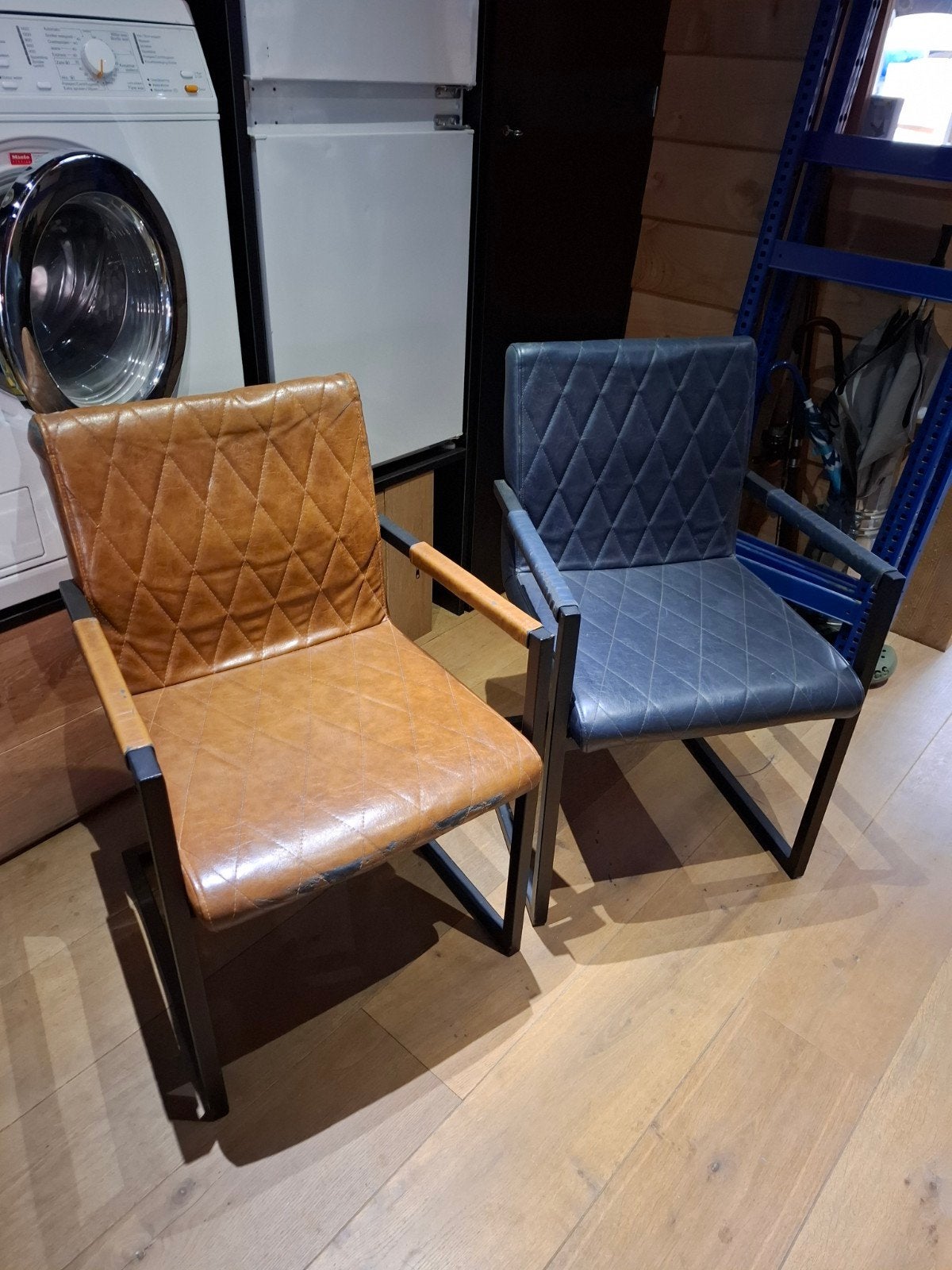 3 stoelen gebruikt, Huis en Inrichting, Ophalen, Gebruikt, Overige kleuren, Vijf, Zes of meer stoelen
