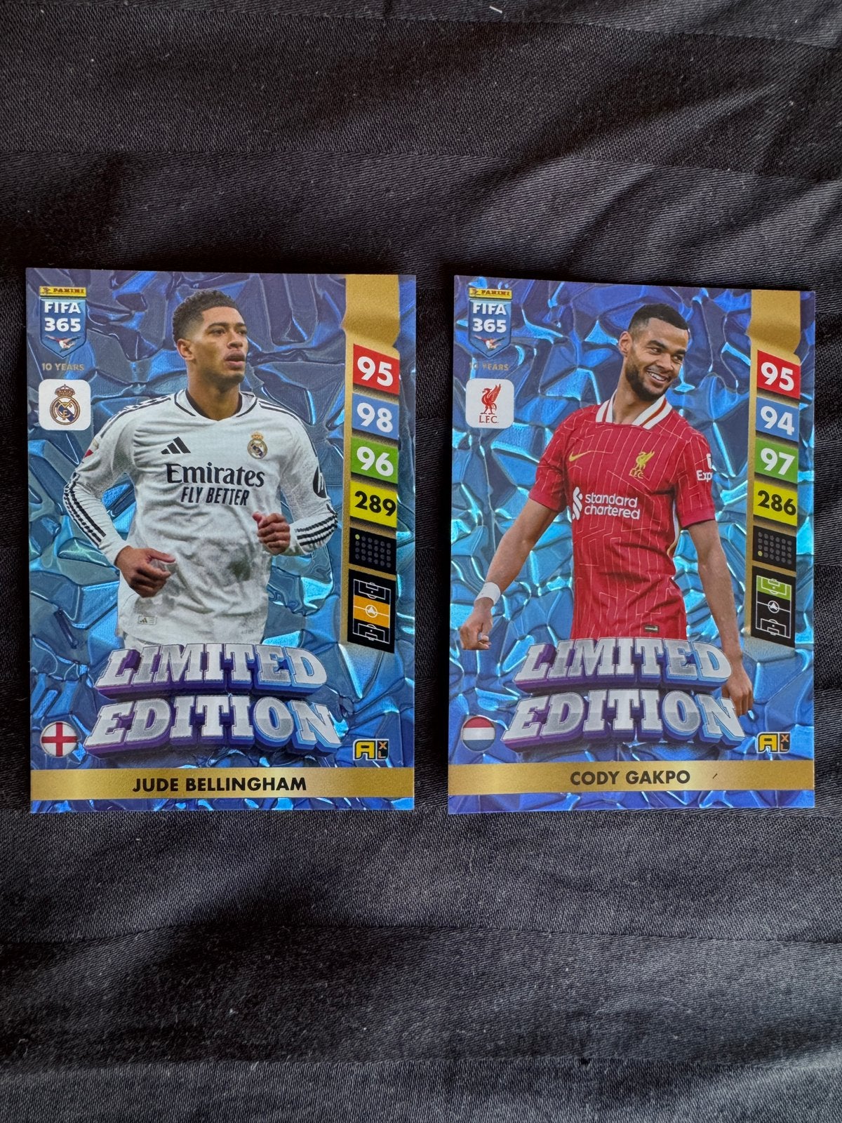 Panini FIFA365 Limited Edition Jude Bellingham & Cody Gakpo, Ophalen of Verzenden, Zo goed als nieuw, Buitenlandse clubs, Poster, Plaatje of Sticker