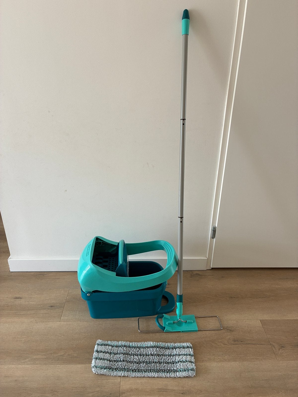 Leifheit Profi Systeem Dweil set met Emmer en Mop, Ophalen, Dweilemmer, -bak, of -wagen