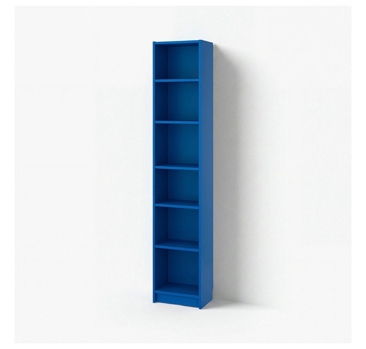 Ikea Billy boekenkast, blauw, 40x28x202cm, Ophalen, 200 cm of meer, 50 tot 100 cm, Zo goed als nieuw