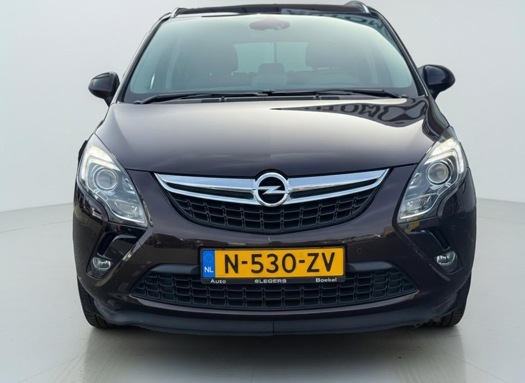 Opel Zafira Tourer 1.4 140PK Cosmo {Automaat Probleem}, Euro 5, Zwart, 4 cilinders, Bruin