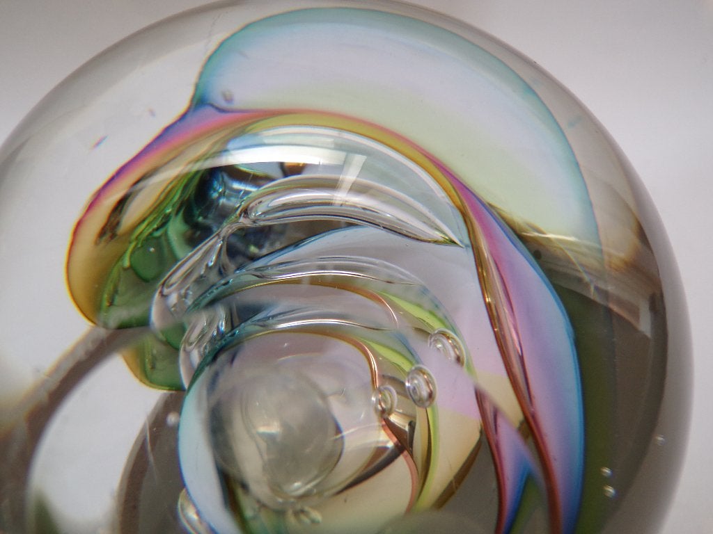 Siem van der Marel - glaskunst Sphere, Ophalen of Verzenden