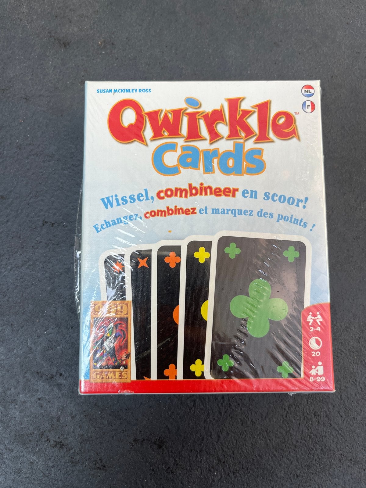 Qwirkle Cards - Nieuw kaartspel voor het hele gezin, Drie of vier spelers, Ophalen of Verzenden, Nieuw