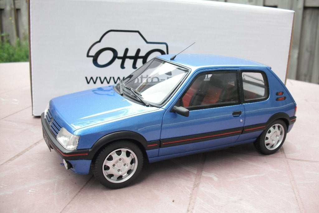 Peugeot 205 GTI 1.9 1991 Bleu ottomobile G041 NIEUW OVP 1:12, Ophalen of Verzenden, Nieuw, 1:9 t/m 1:12, Auto