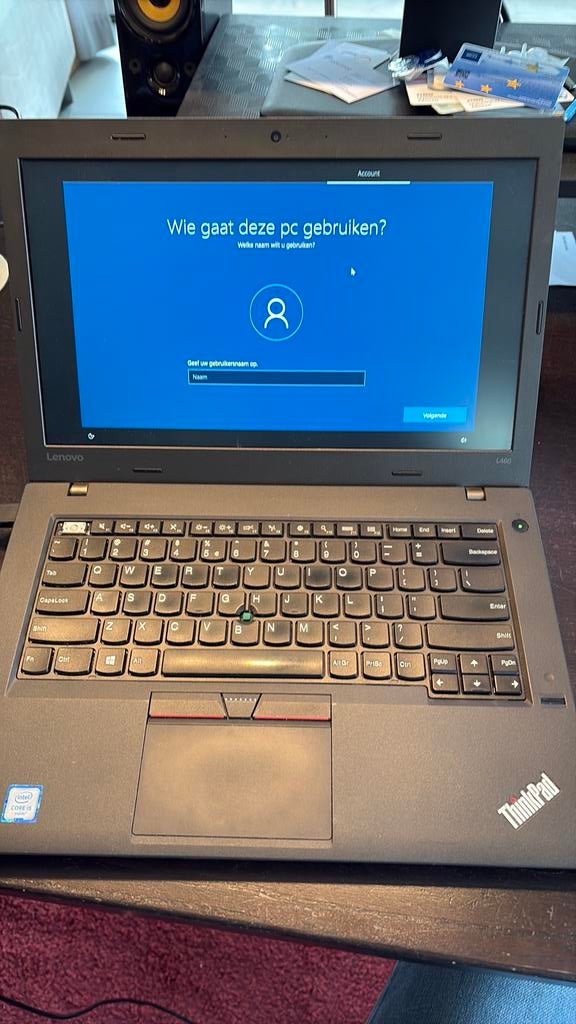Lenovo laptop, Ophalen of Verzenden, Zo goed als nieuw, 15 inch, 2 tot 3 Ghz