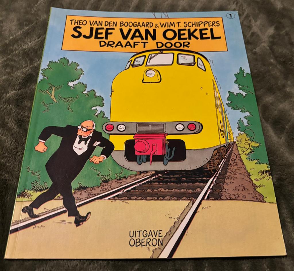 Sjef van Oekel strip #1: Draaft door #2, Eén stripboek, Ophalen of Verzenden, Gelezen