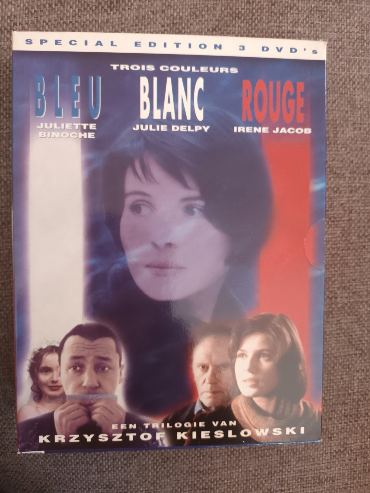 Trois Couleurs: Bleu, Blanc, Rouge - Special Edition 3 DVD's, Cd's en Dvd's, Dvd's | Filmhuis, Vanaf 12 jaar, Ophalen of Verzenden
