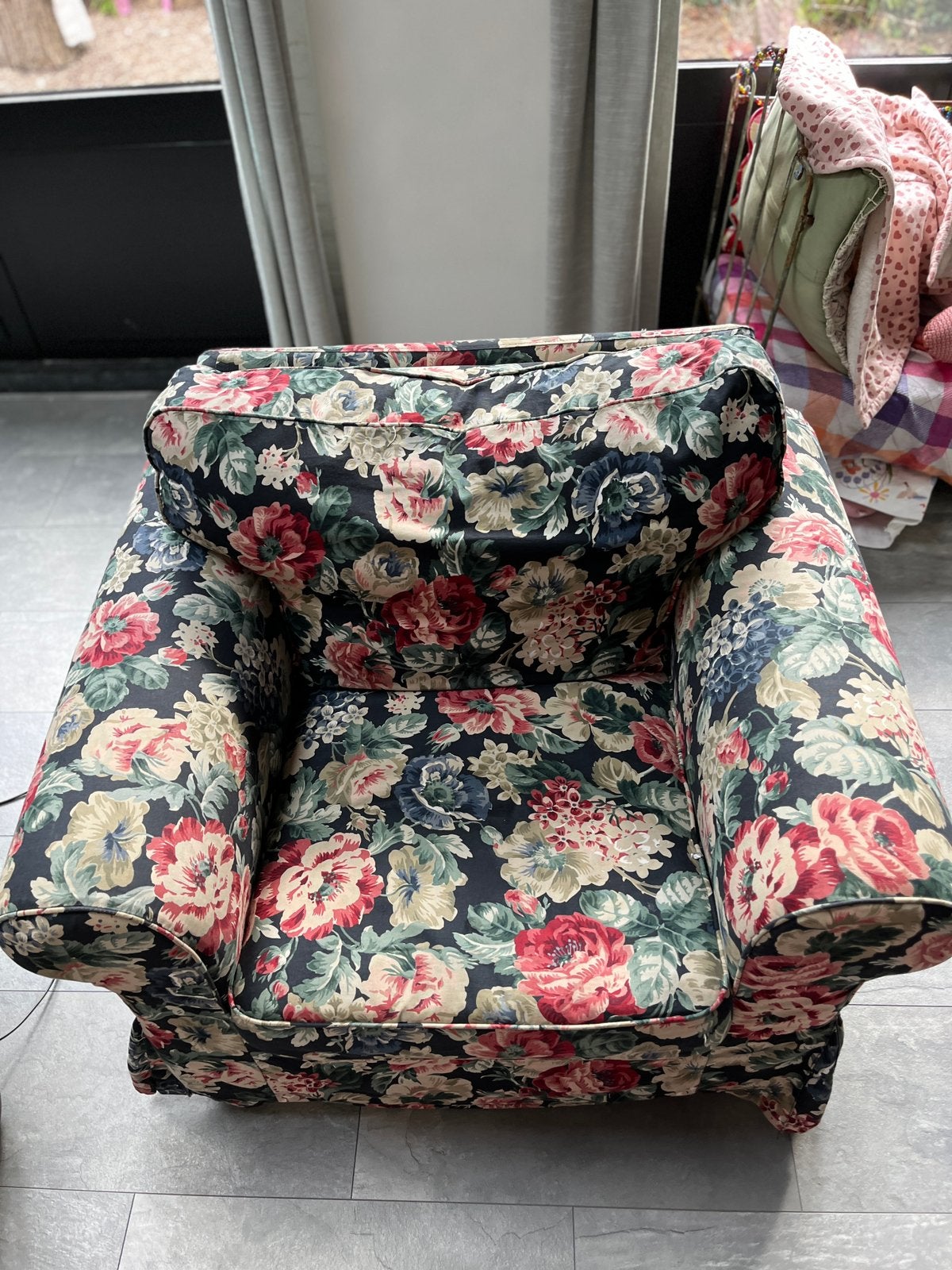 Ikea ektorp stoel / fauteuil, Huis en Inrichting, Ophalen, Eenpersoons, 75 tot 100 cm, Zo goed als nieuw