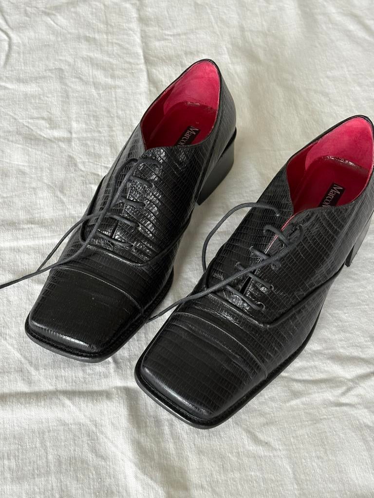 Marc Moro schoenen mt 37,5, Verzenden, Nieuw, Zwart, Schoenen met lage hakken
