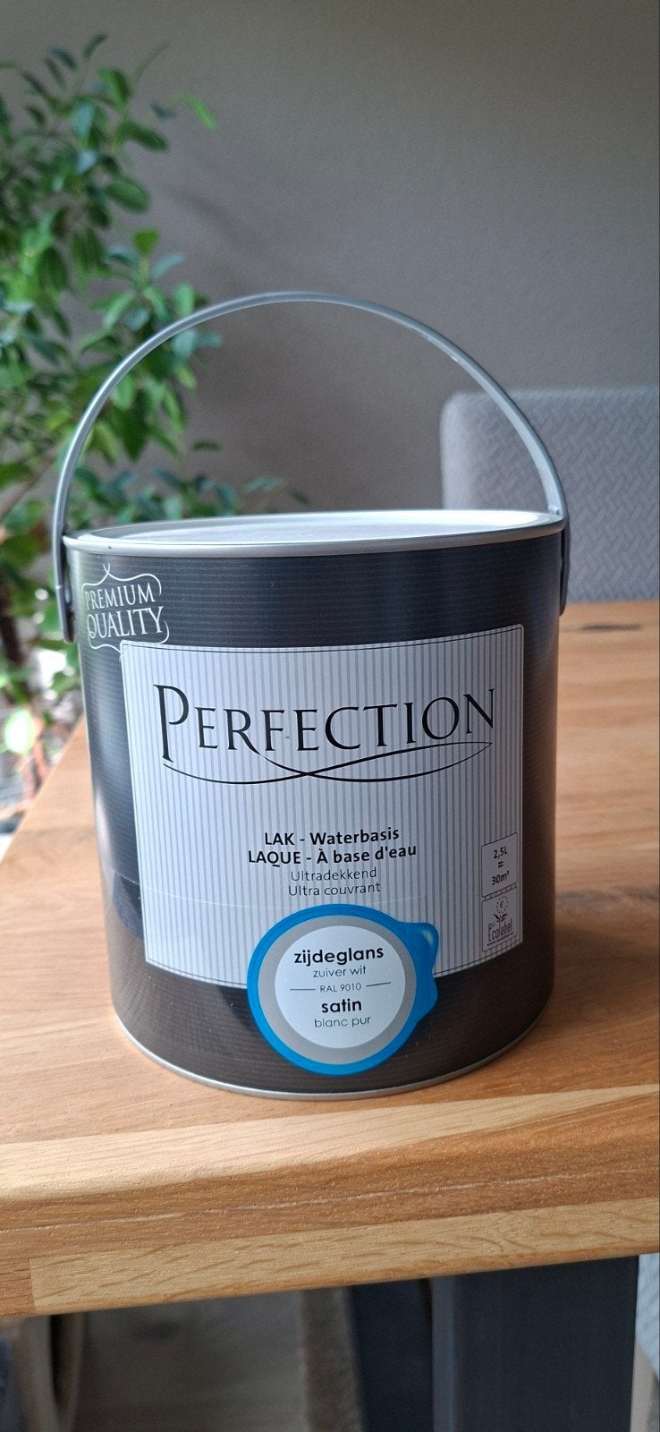 Perfection Zijdeglans zuiver wit (RAL9010)NIEUW, Ophalen, Nieuw, Wit