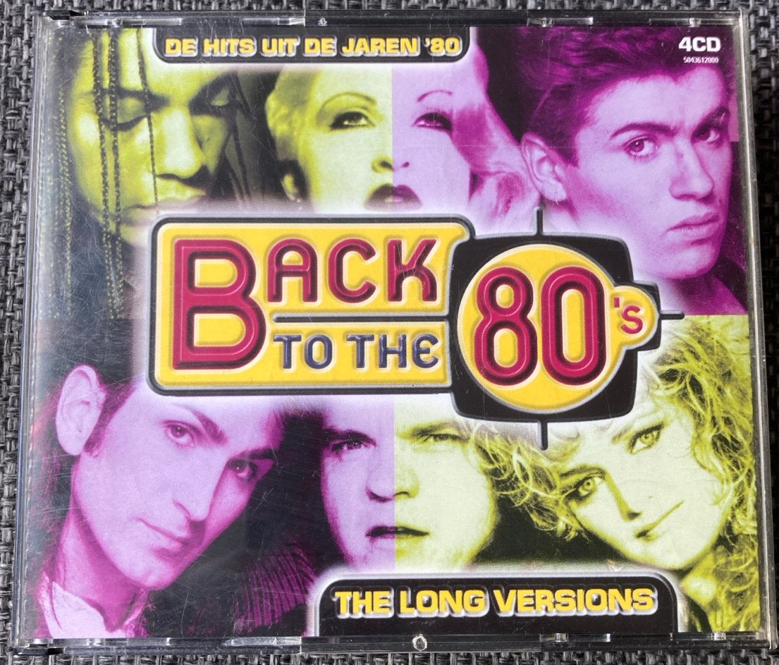 Back to the 80's - The Long Versions (4CD Boxset), Cd's en Dvd's, Cd's | Pop, Zo goed als nieuw, 1980 - 1989, Boxset, Ophalen of Verzenden