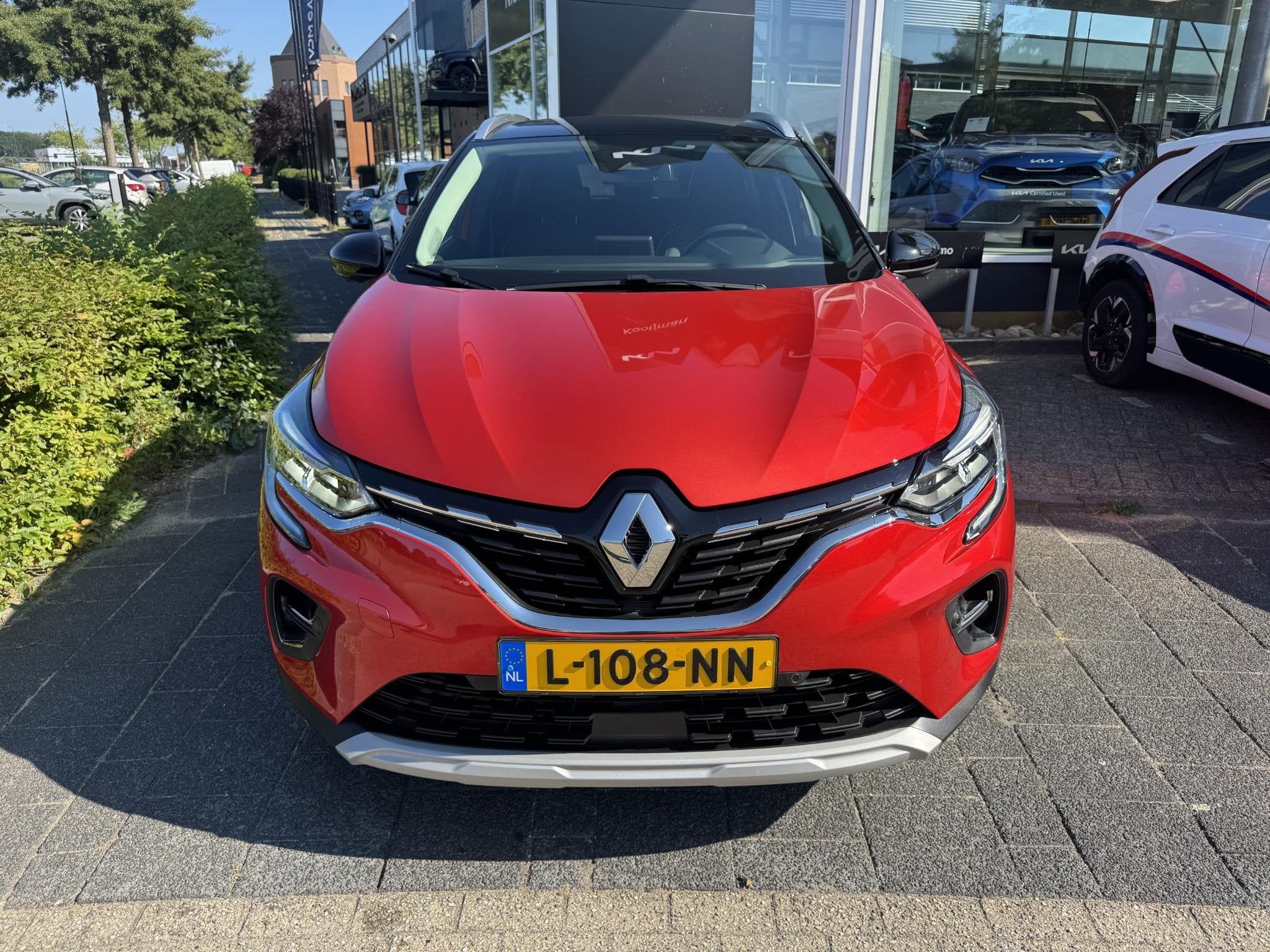 Renault Captur 1.6 E-Tech Plug-in Hybrid 160 Intens Eerste E, Auto's, Renault, Stof, Gebruikt, 4 cilinders, Parkeersensor