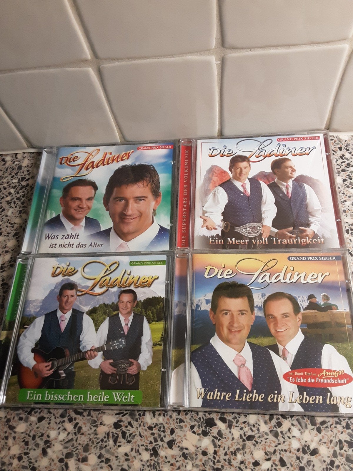 4 cd's van de Ladiners Duitse schlagers., Ophalen of Verzenden, Zo goed als nieuw