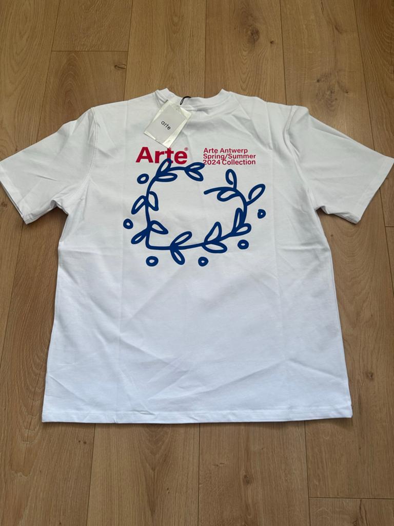 Arte Antwerp T-shirt - Spring/Summer 2024 Collectie, Kleding | Heren, T-shirts, Nieuw, Maat 52/54 (L), Wit, Verzenden