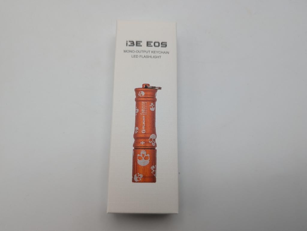 Olight i3E EOS Orange Skull (Limited Edition) - NIEUW, Ophalen of Verzenden, Nieuw, Batterij