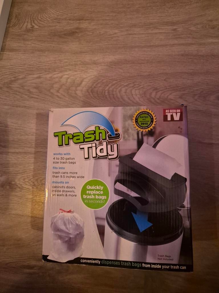 Trash Tidy: Vuilniszak Dispenser voor Prullenbakken, Ophalen of Verzenden