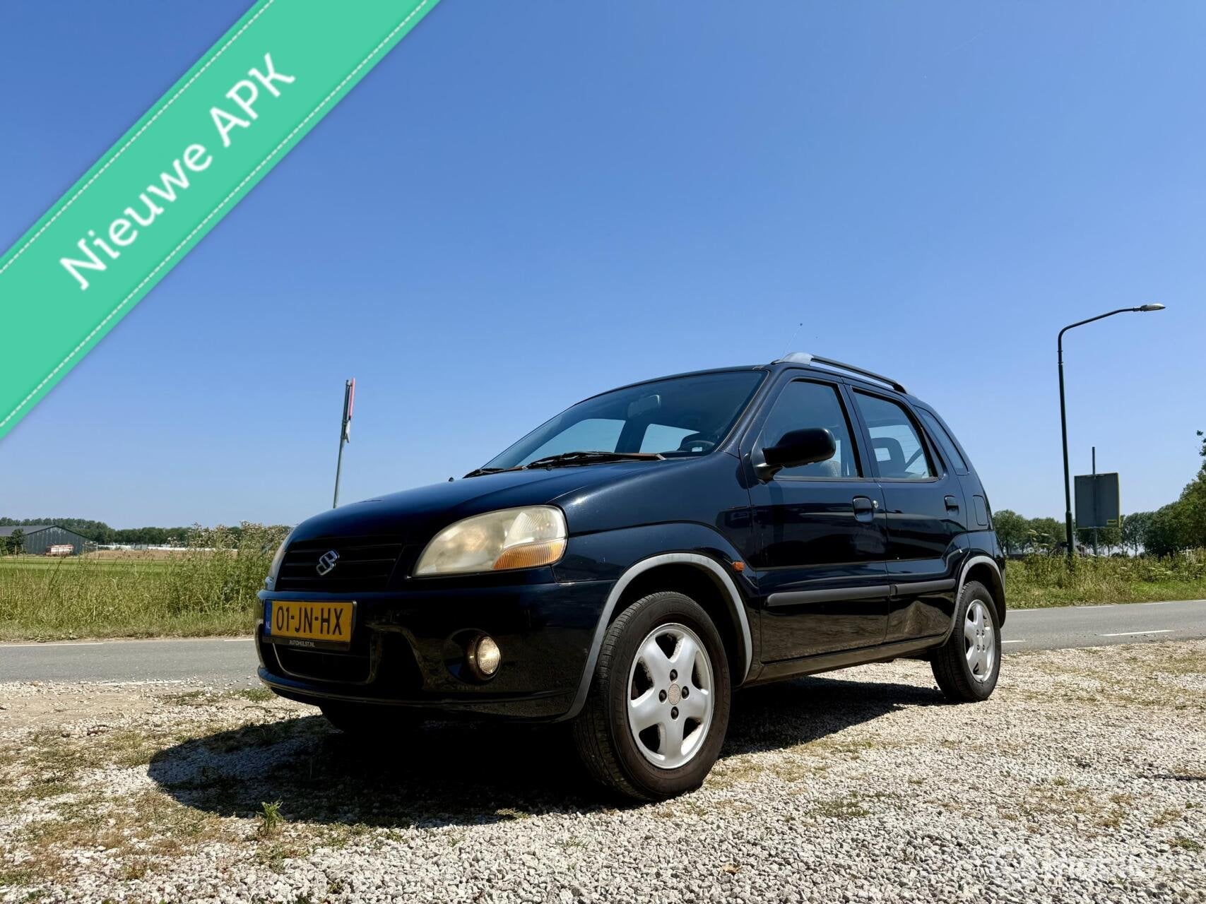 Suzuki Ignis 1.3-16V GS, BJ 2002, Lage km NAP, APK Sept 2027, Auto's, Suzuki, Voorwielaandrijving, 83 pk, Gebruikt, 31 €/maand