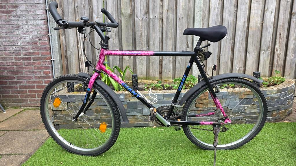 Giant Terrago MTB 90's Vintage Retro, Fietsen en Brommers, Fietsen | Mountainbikes en ATB, Ophalen, Gebruikt, Giant, Geen vering