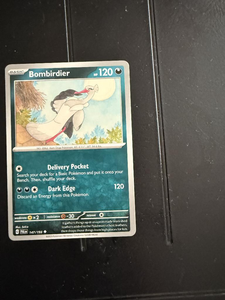 pokemonkaart, Ophalen of Verzenden, Zo goed als nieuw