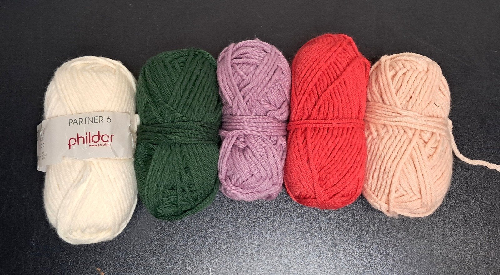 Phildar Partner 6 Wol/Garen - Diverse Kleuren, Ophalen of Verzenden, Zo goed als nieuw, Breien of Haken, Wol of Garen