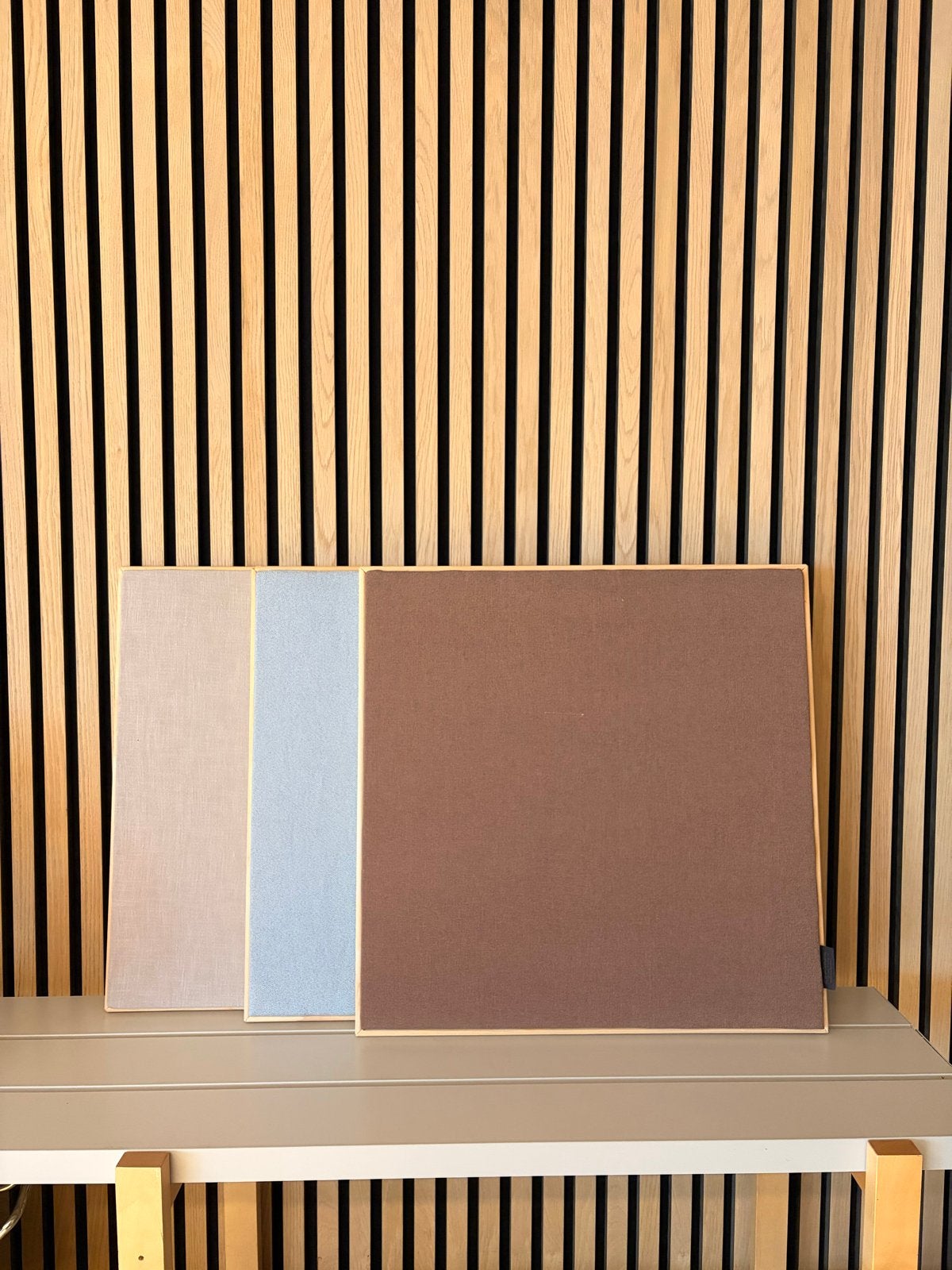 Handgemaakte linnen prikborden 45x45cm - Gerecycled materiaa, Huis en Inrichting, Woonaccessoires | Overige, Ophalen, Nieuw, Meerkleurig