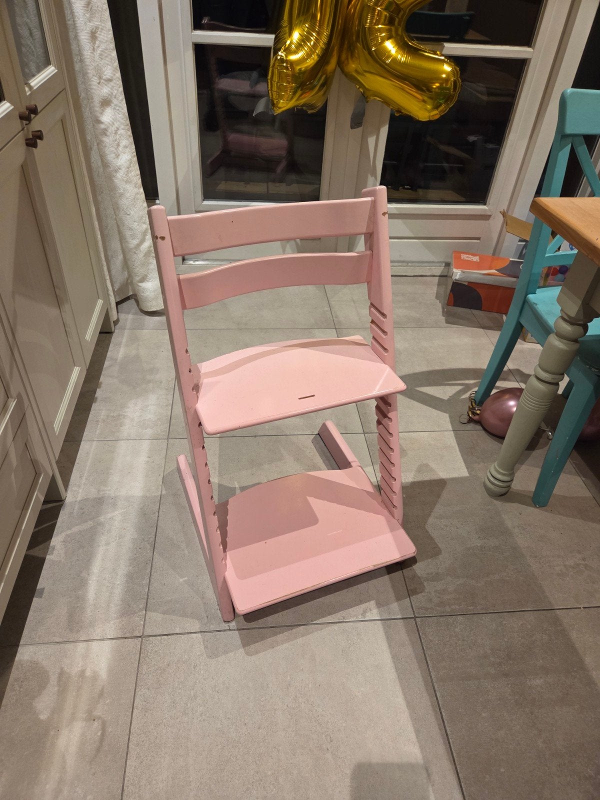 Roze Tripp Trapp meegroeistoel - Ideaal voor elke leeftijd, Ophalen, Gebruikt, Meegroeistoel
