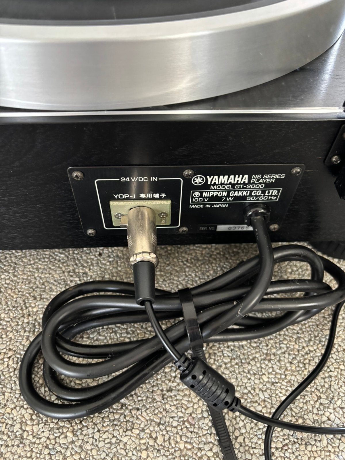 YAMAHA GT-2000L met externe voeding, the holy grail!, Audio, Tv en Foto, Platenspelers, Ophalen, Zo goed als nieuw, Overige merken