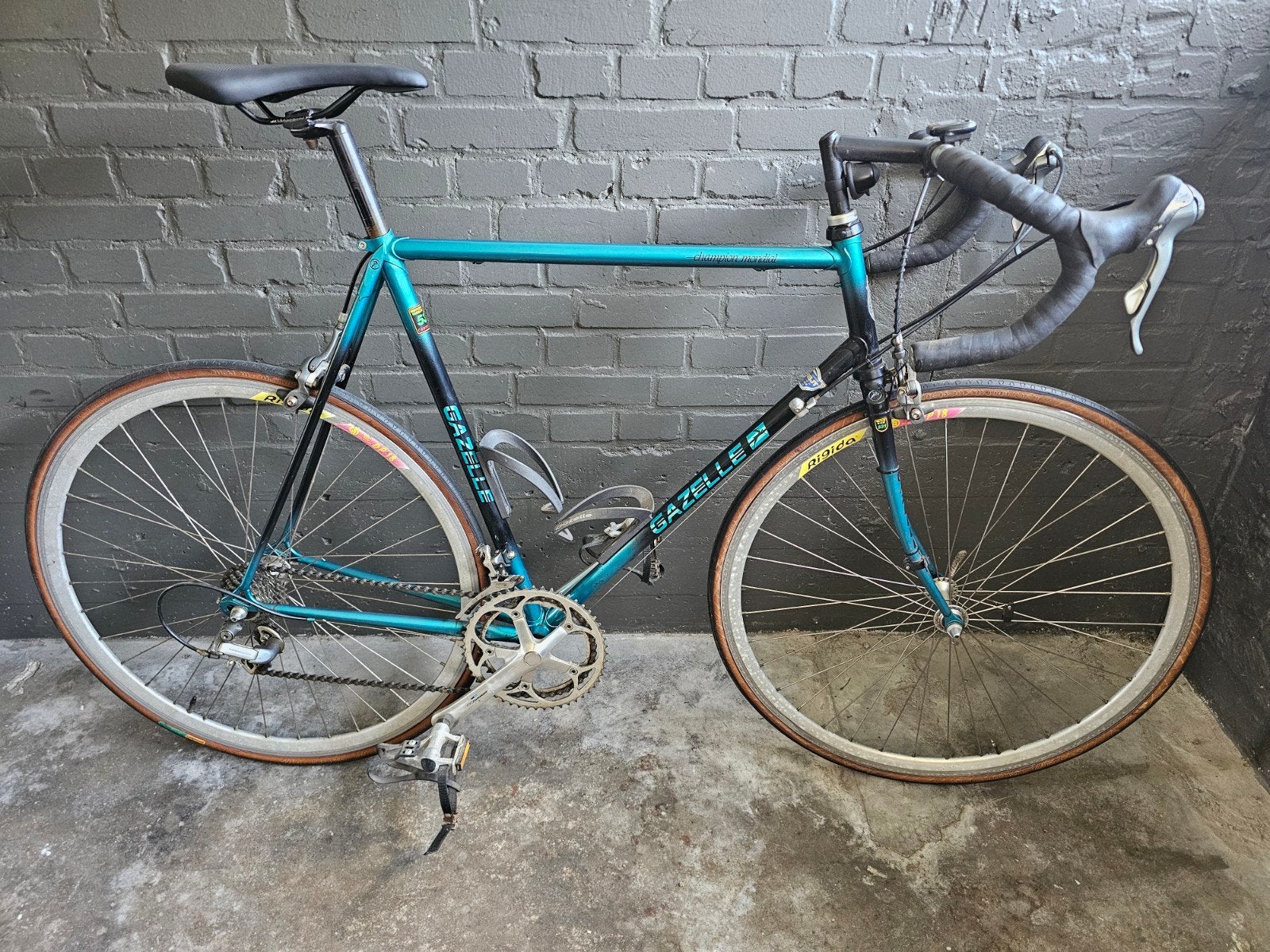 Gazelle Champion Mondial racefiets - Vintage stalen ros, Fietsen en Brommers, Ophalen, 28 inch, Gebruikt, Gazelle