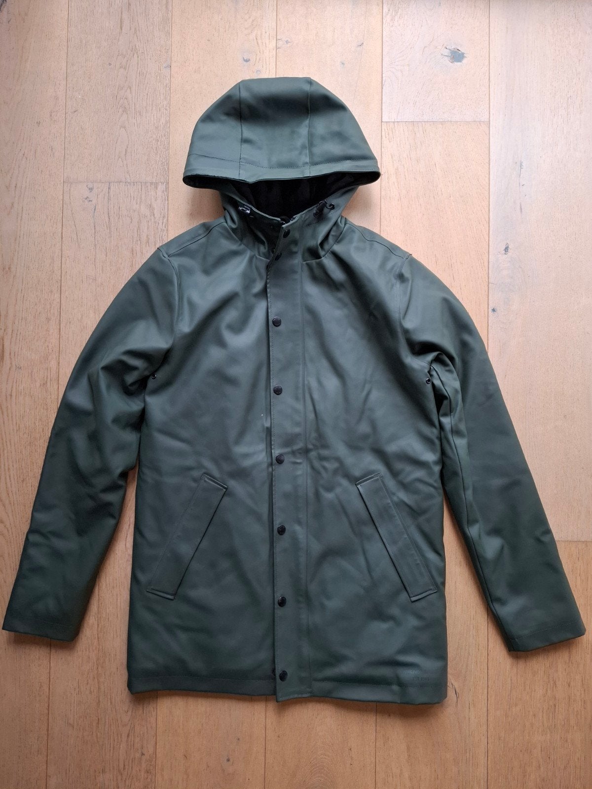 America Today regenjas/winterjas XS donkergroen, Kleding | Heren, Ophalen, Zo goed als nieuw, America Today