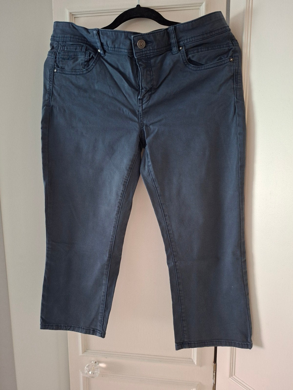 Capri broek, Maat 38/40 (M), Blauw, Ophalen of Verzenden, Zo goed als nieuw