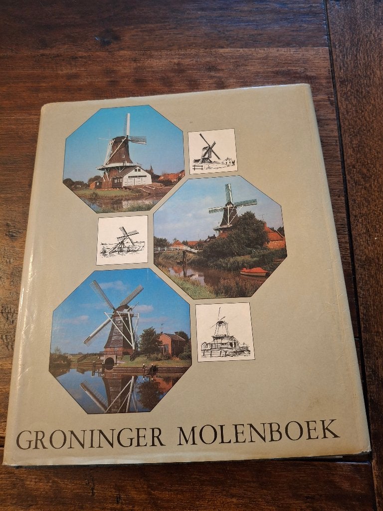 Groninger molenboek B. van der Veen 1981, zie foto.s/omschr., Boeken, B van der Veen Czn, 19e eeuw, Ophalen of Verzenden, Zo goed als nieuw