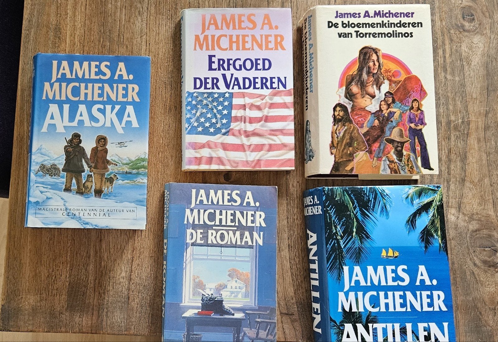 James A. Michener boeken, Ophalen, Europa