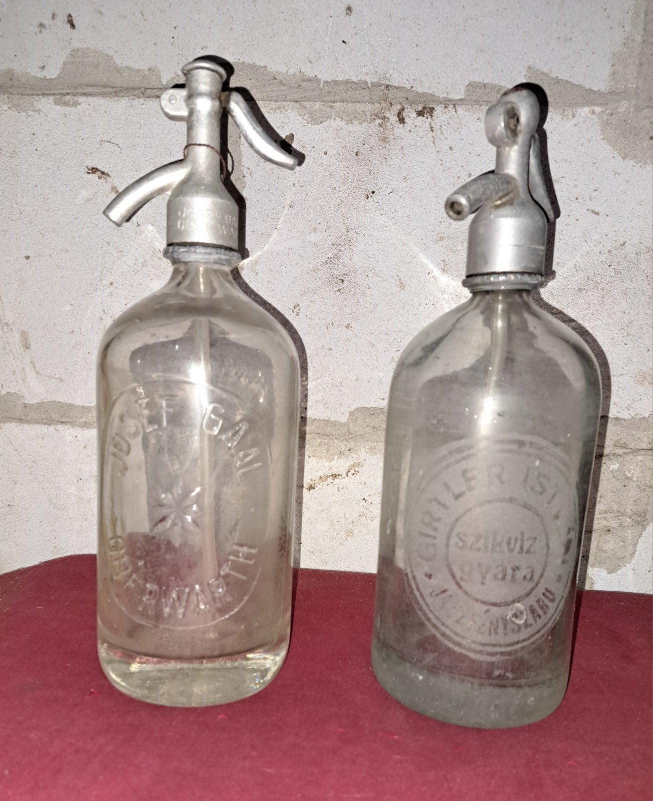 Fles flessen oude siphonflessen decoratie, Verzenden