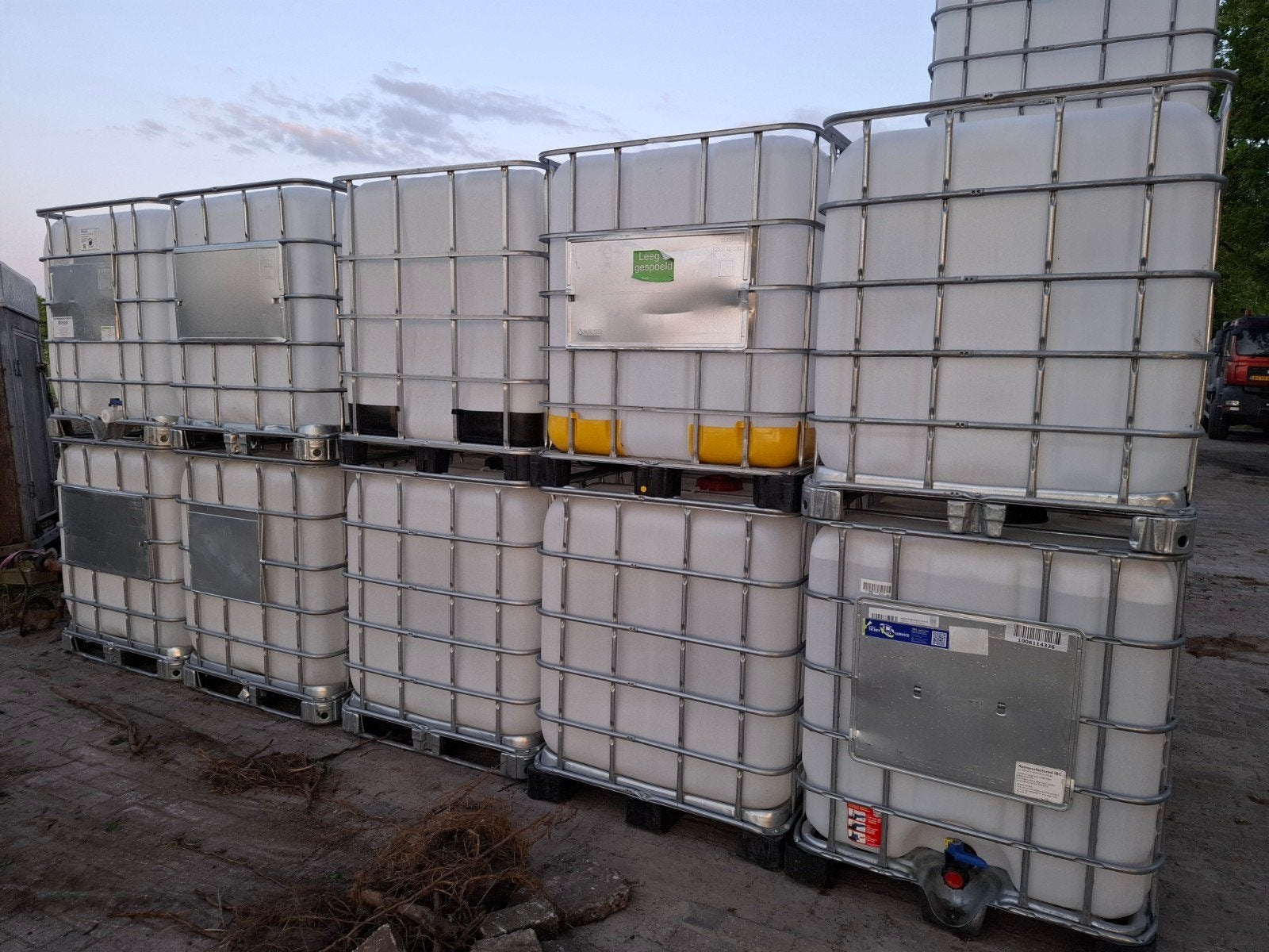 ibc vaten 1000 liter vat hooiruif regenton, Ophalen, 100 cm of meer, 60 cm of meer, 50 cm of meer