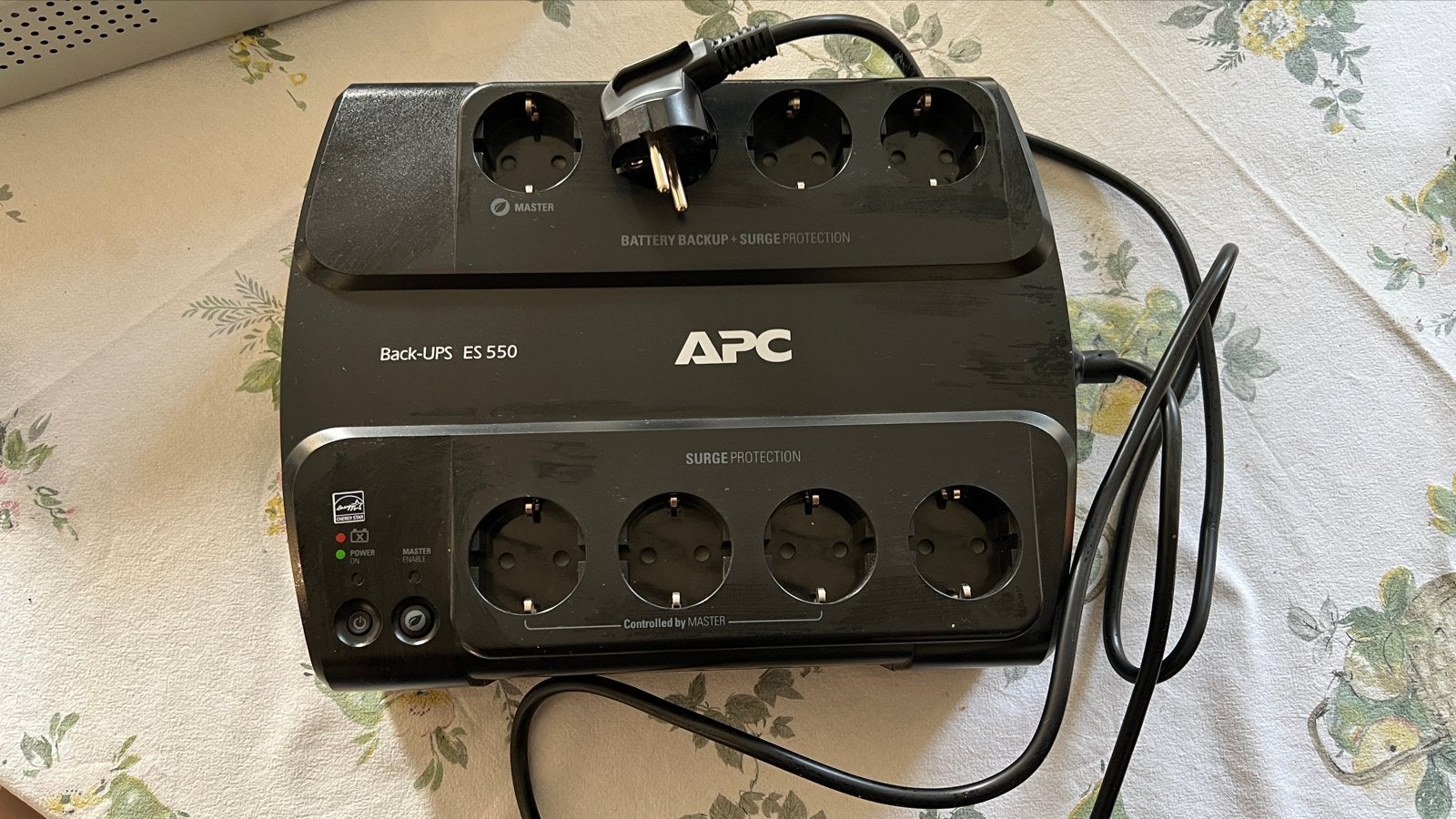 APC Back-UPS ES 550 - Noodstroomvoorziening, Ophalen of Verzenden, Gebruikt