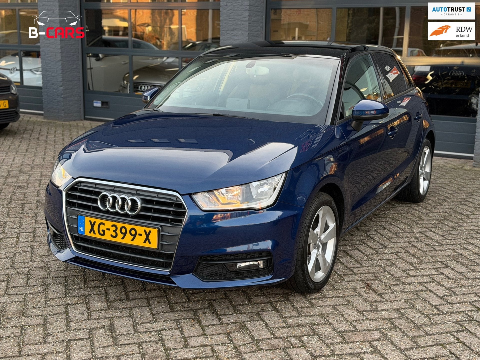 Audi A1 Sportback 1.0 TFSI Leer|Stoelvw|Navi|Pdc|5Drs, Voorwielaandrijving, Euro 6, Start-stop-systeem, Geïmporteerd