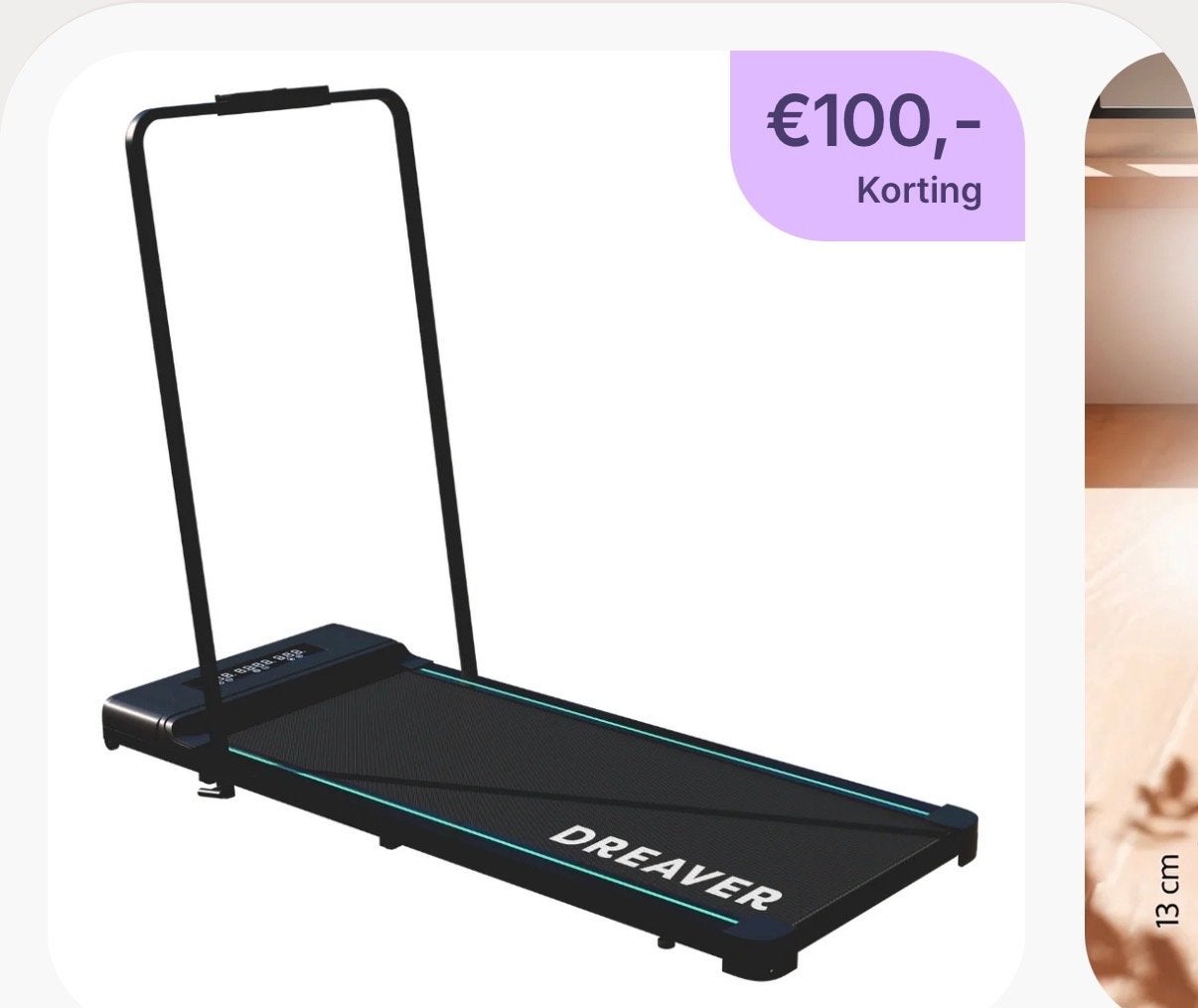 Dreaver S340 loopband, Sport en Fitness, Ophalen, JJ-Commerce B.V., Stationsplein 26 6512 AB Nijmegen, Zo goed als nieuw