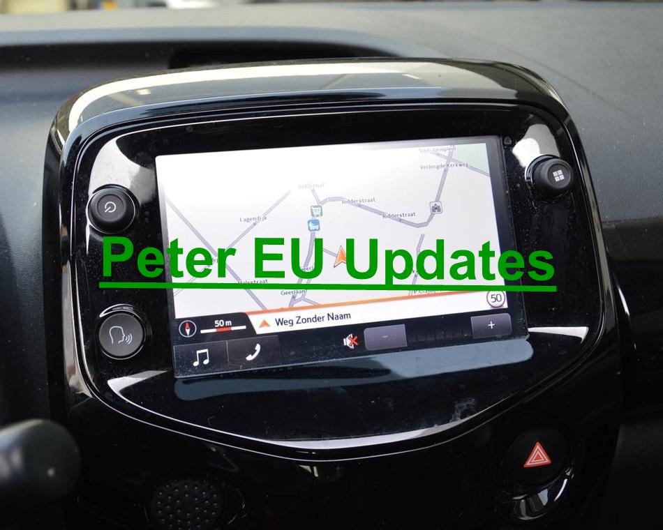 X-NAV Navigatie-Update 24/25 Europa Peugeot/Citroen/Toyota, Computers en Software, Navigatiesoftware, Verzenden, Nieuw, Heel Europa