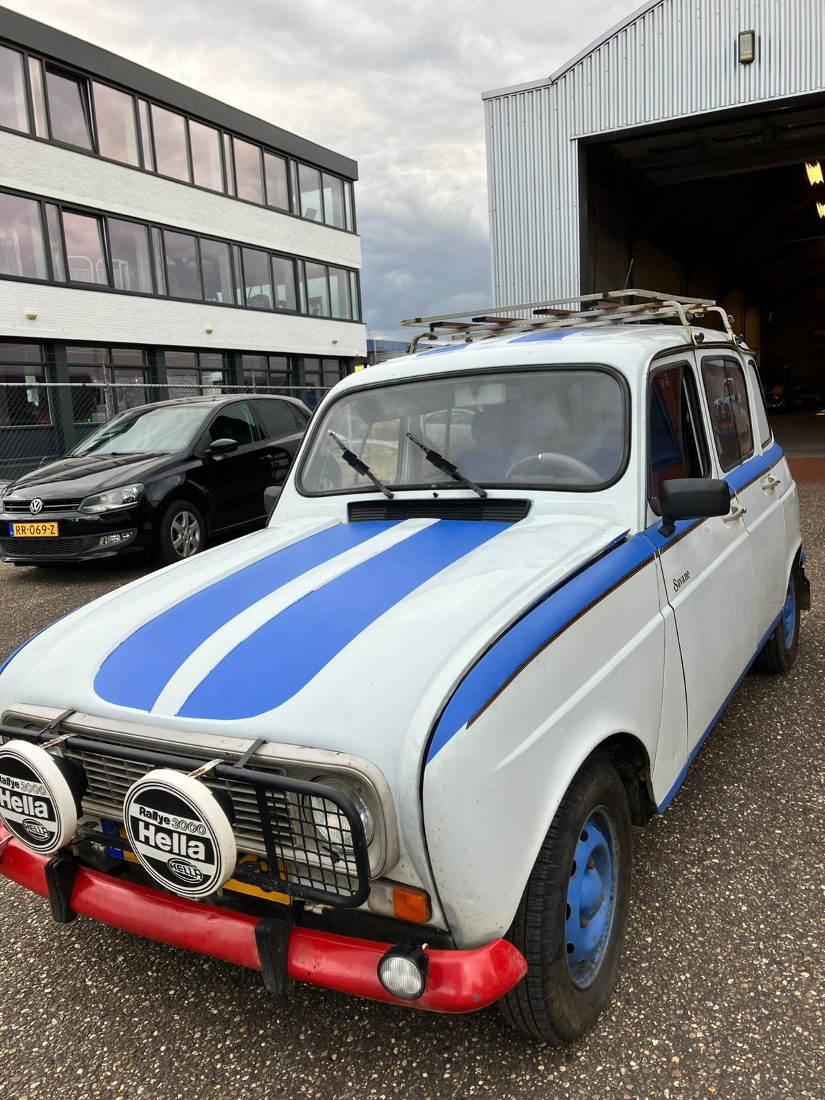 Renault  R4 klassieker, Auto's, Voorwielaandrijving, 4 cilinders, 4 stoelen, Wit