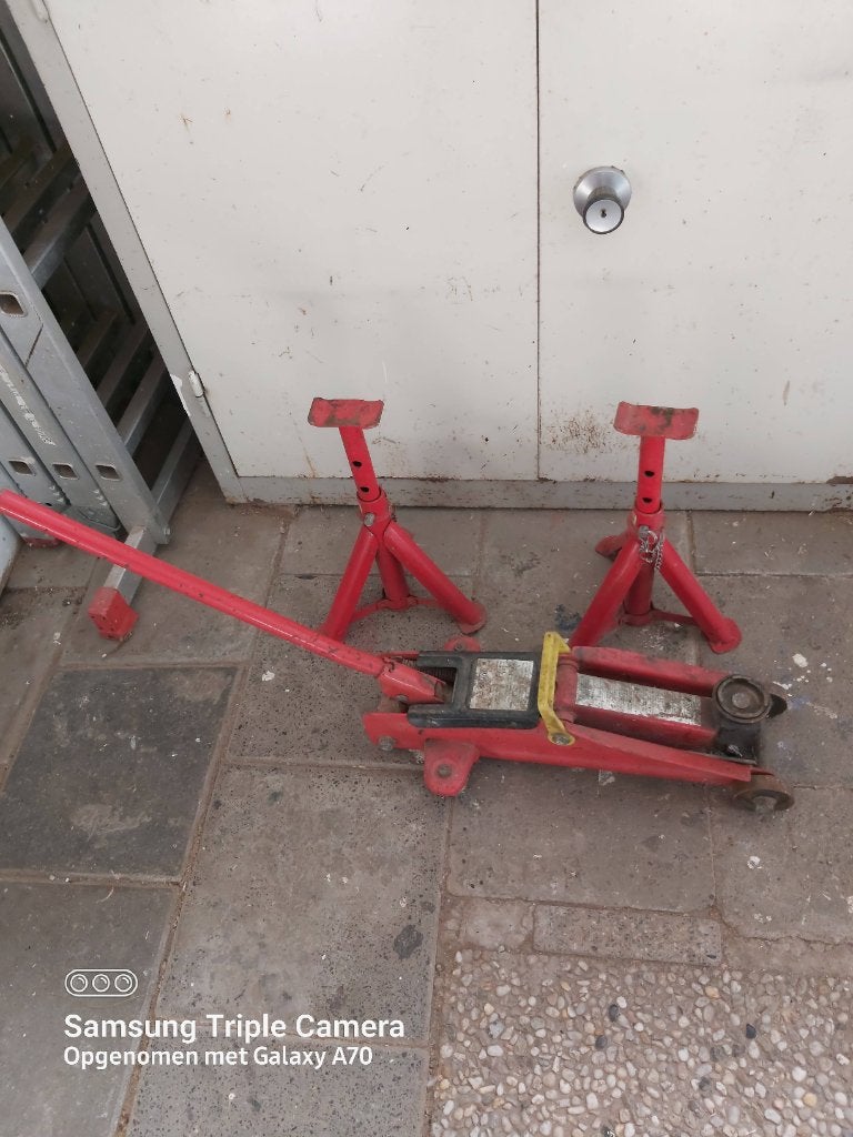 Krikset, Ophalen, Gebruikt, Hydraulisch, Garagekrik