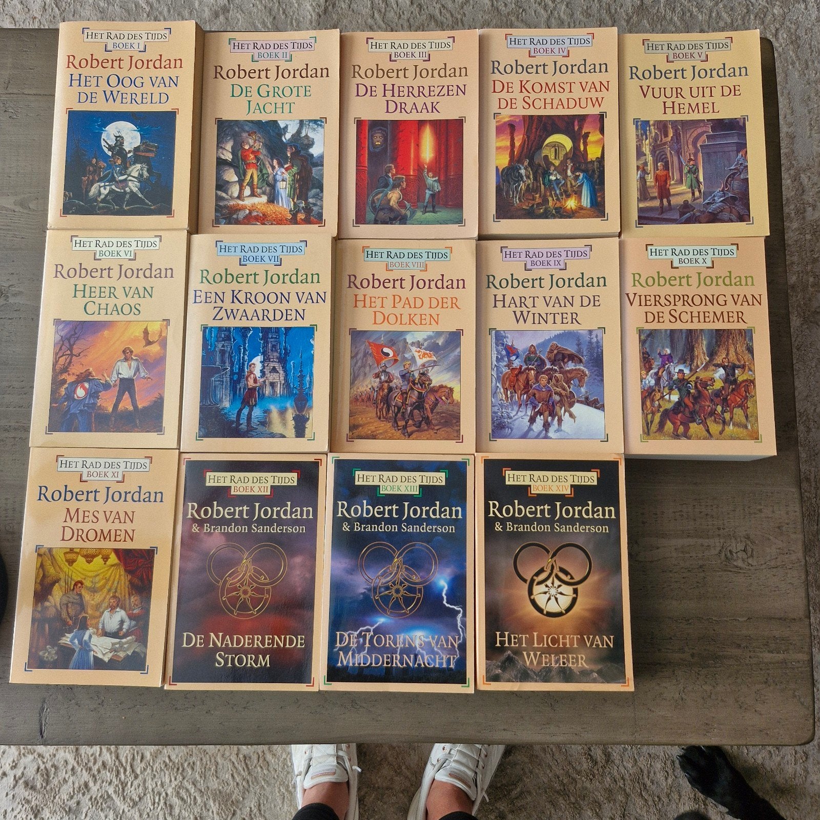 14 delig serie van Rad des Tijds., Boeken, Ophalen, Zo goed als nieuw, Robert Jordan