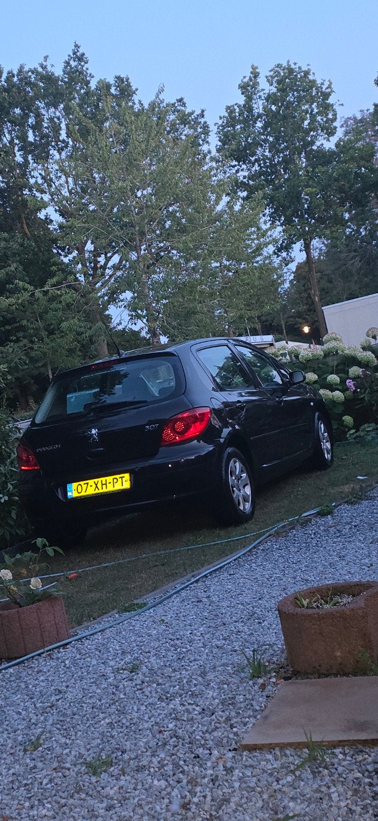 Peugeot 307 1.6 16V XR 5DR AUT 2007 Zwart, 4 cilinders, Zwart, Origineel Nederlands, 1200 kg
