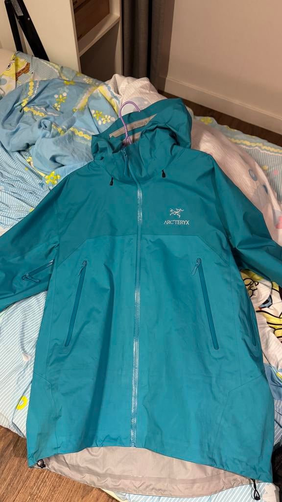 Arcteryx Beta AR waterdichte hardshell jas XL indigo-blauw, Kleding | Heren, Jassen | Winter, Ophalen of Verzenden, Zo goed als nieuw