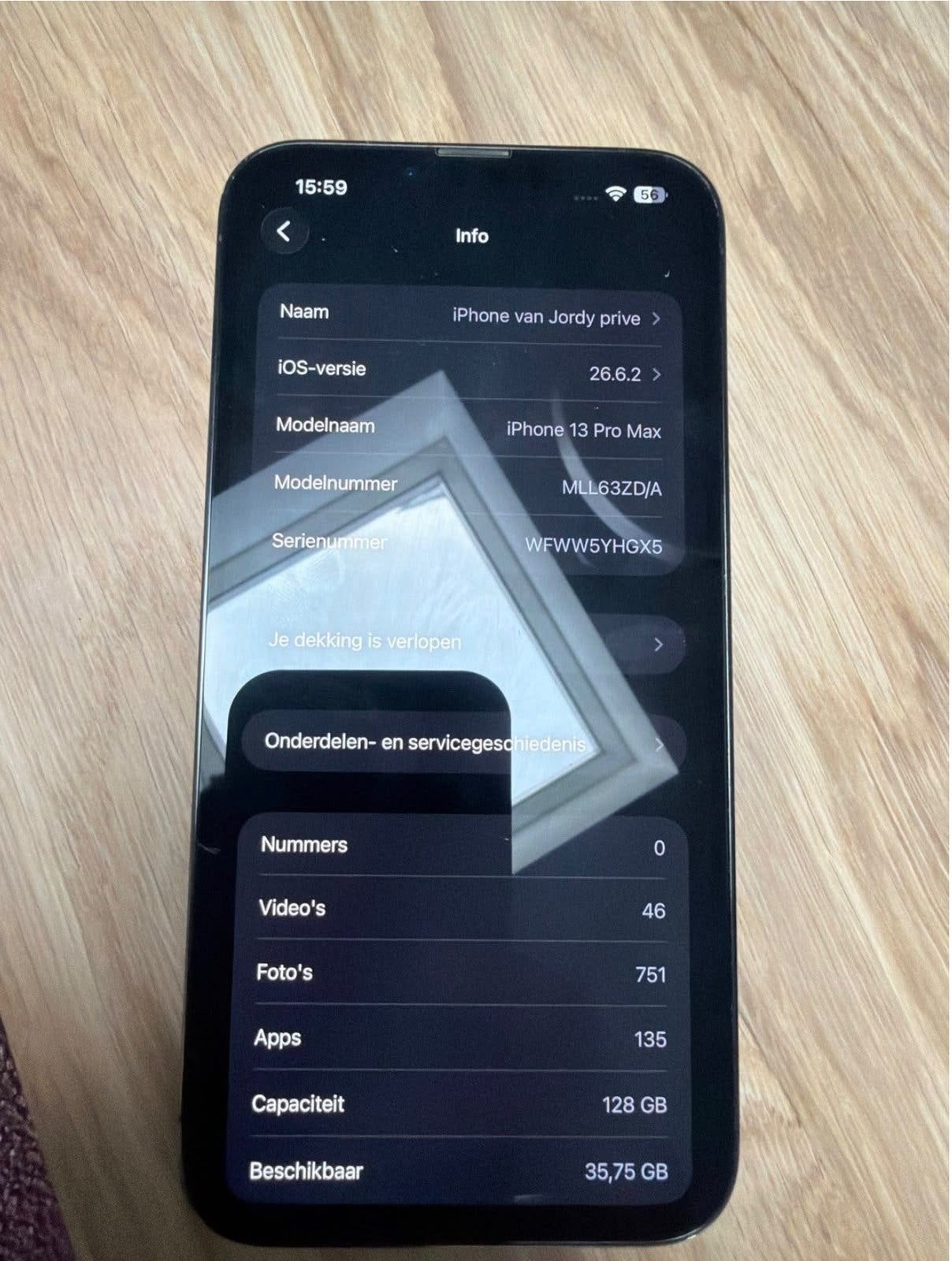 Foto 4 van iPhone 13 Pro Max 128GB - Goede staat