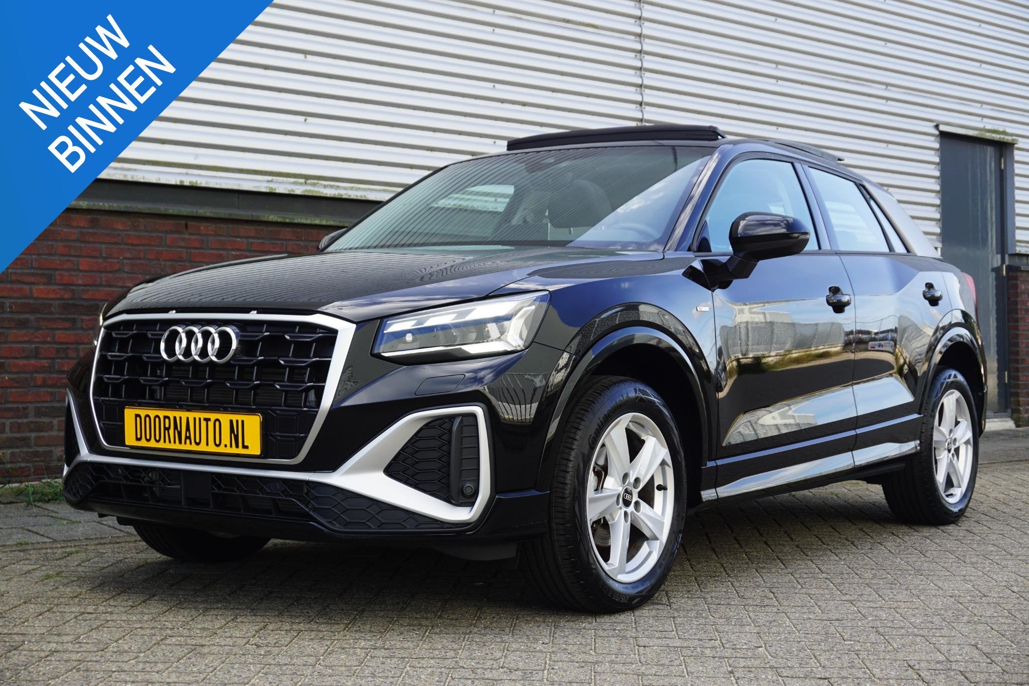 Audi Q2 35 TFSI 150PK Automaat S-Line/Panoramadak/ Camera, Auto's, Stof, 4 cilinders, 150 pk, Bedrijf