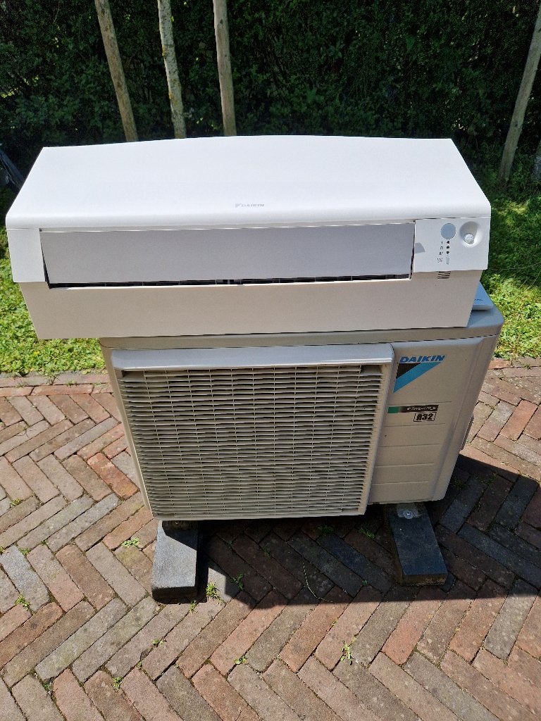 Airco Daikin R32, Witgoed en Apparatuur, Airco's, Ophalen, Timer, 3 snelheden of meer, Gebruikt